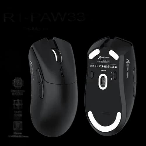 Attack Shark R1 R$195: Sensor 1000Hz Ainda Vale o Preço?
