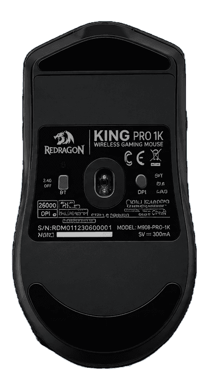 Redragon King Pro 1K R$192: Wireless 1000Hz + RGB Multi-Zona no Budget que G305 Não Alcança