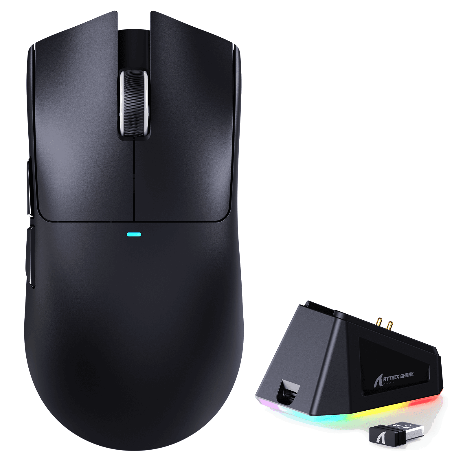 Attack Shark X11 R$199: A Base de Carregamento RGB que o Logitech Só Vende por R$600