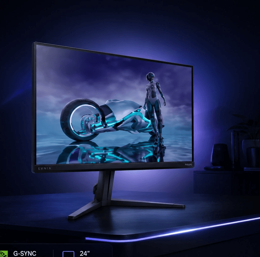 Philips Evnia 180Hz R$644: IPS 0.5ms que Elimina o Ghosting Onde VA Fica Para Trás
