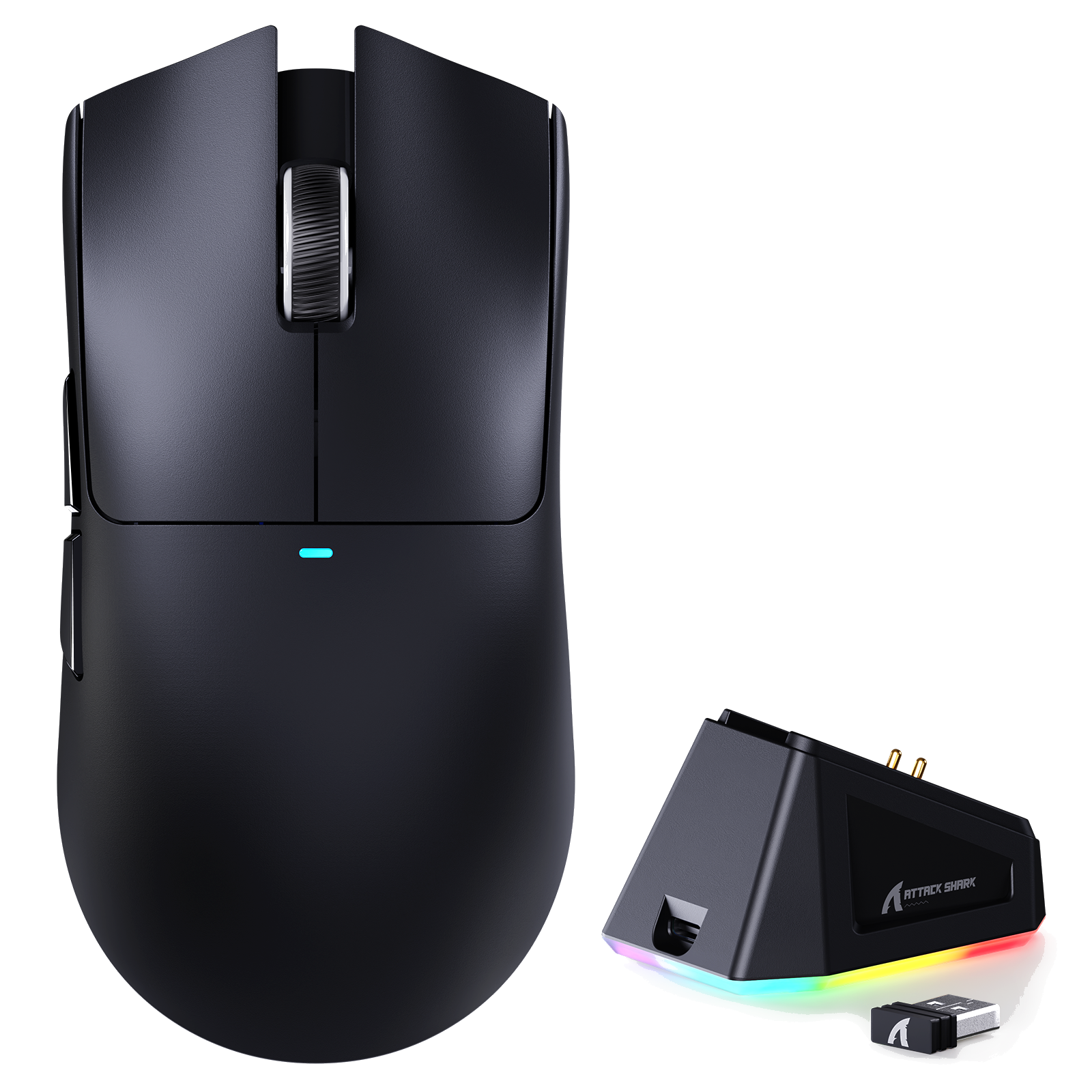 Attack Shark X11 R$199: A Base de Carregamento RGB que o Logitech Só Vende por R$600