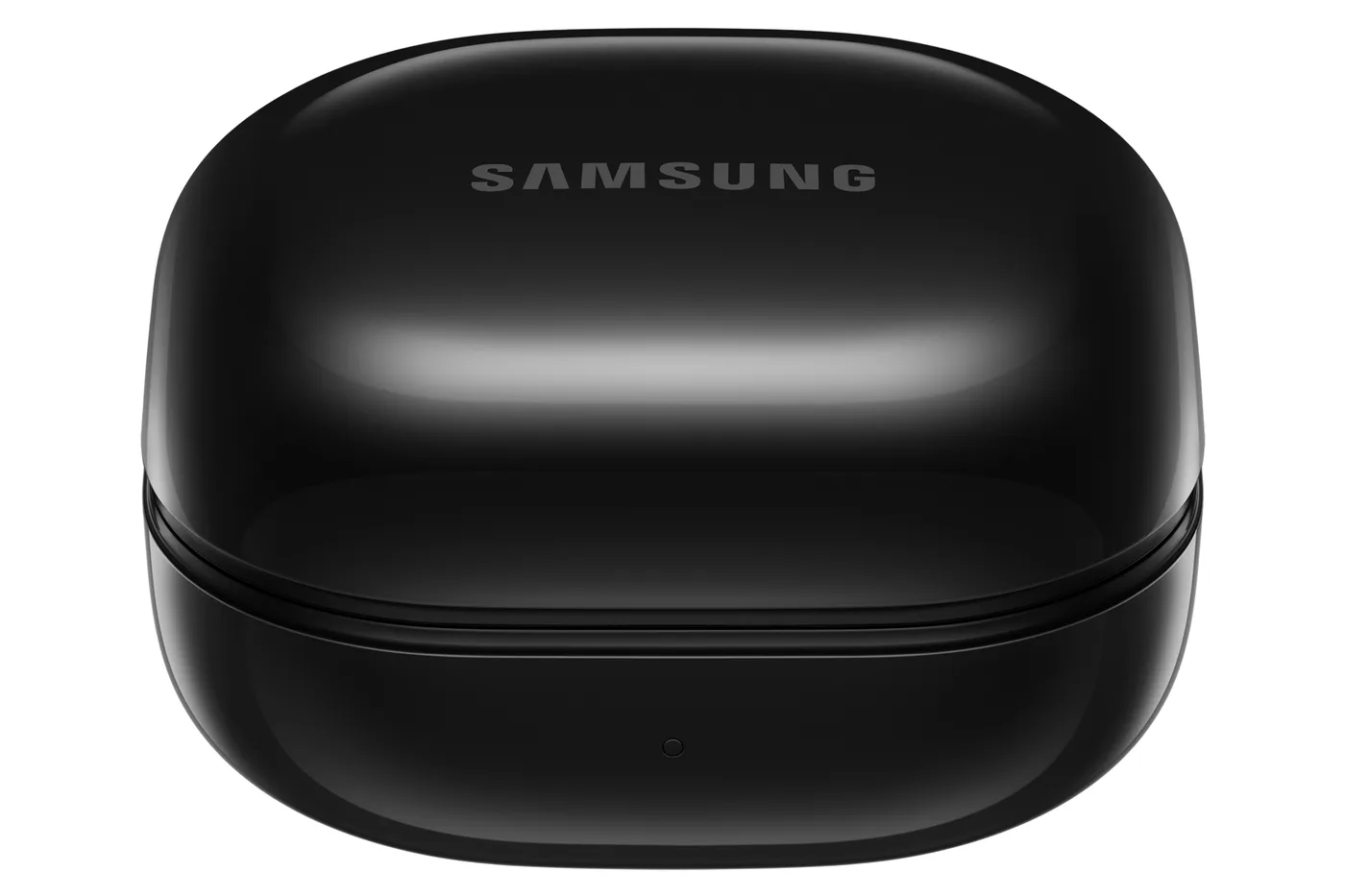 Estojo de carregamento do Galaxy Buds Core fechado