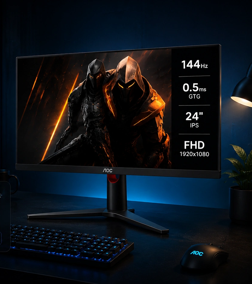 AOC AGON G50 R$643: O VA 144Hz com Preto Real que IPS de Entrada Não Consegue Fazer