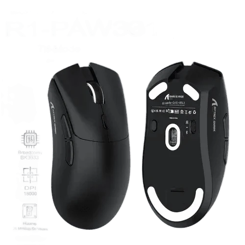 Attack Shark R1 R$195: Sensor 1000Hz Ainda Vale o Preço?